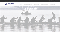Desktop Screenshot of grupoatman.es